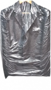 Capa plastica protetora para roupas Semi Transparente